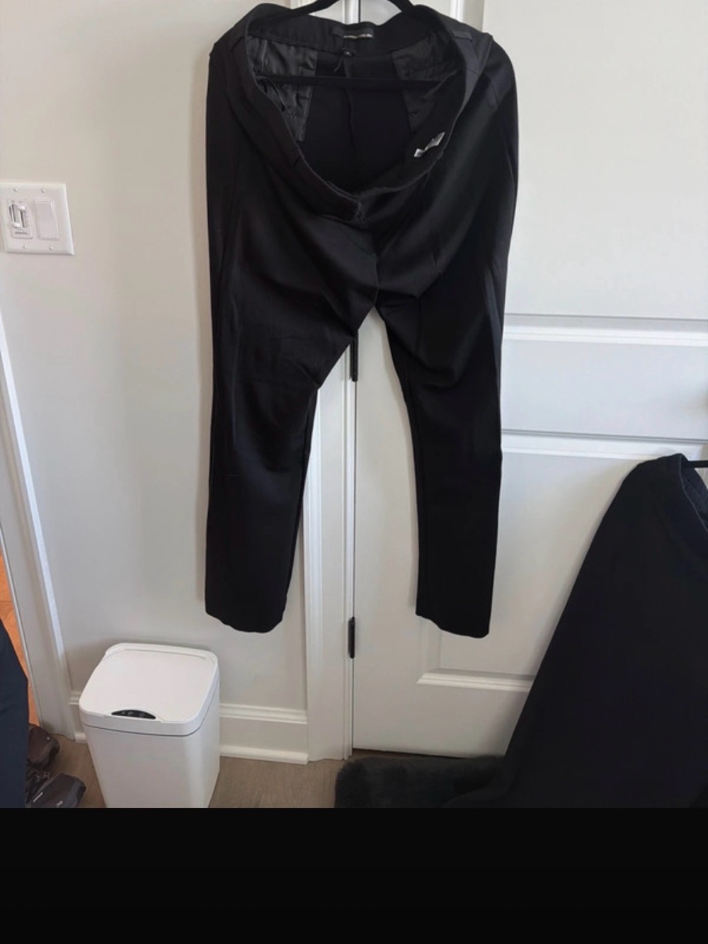 Amanda & Chelsea Black Men's Dress Pants - Slim Straight